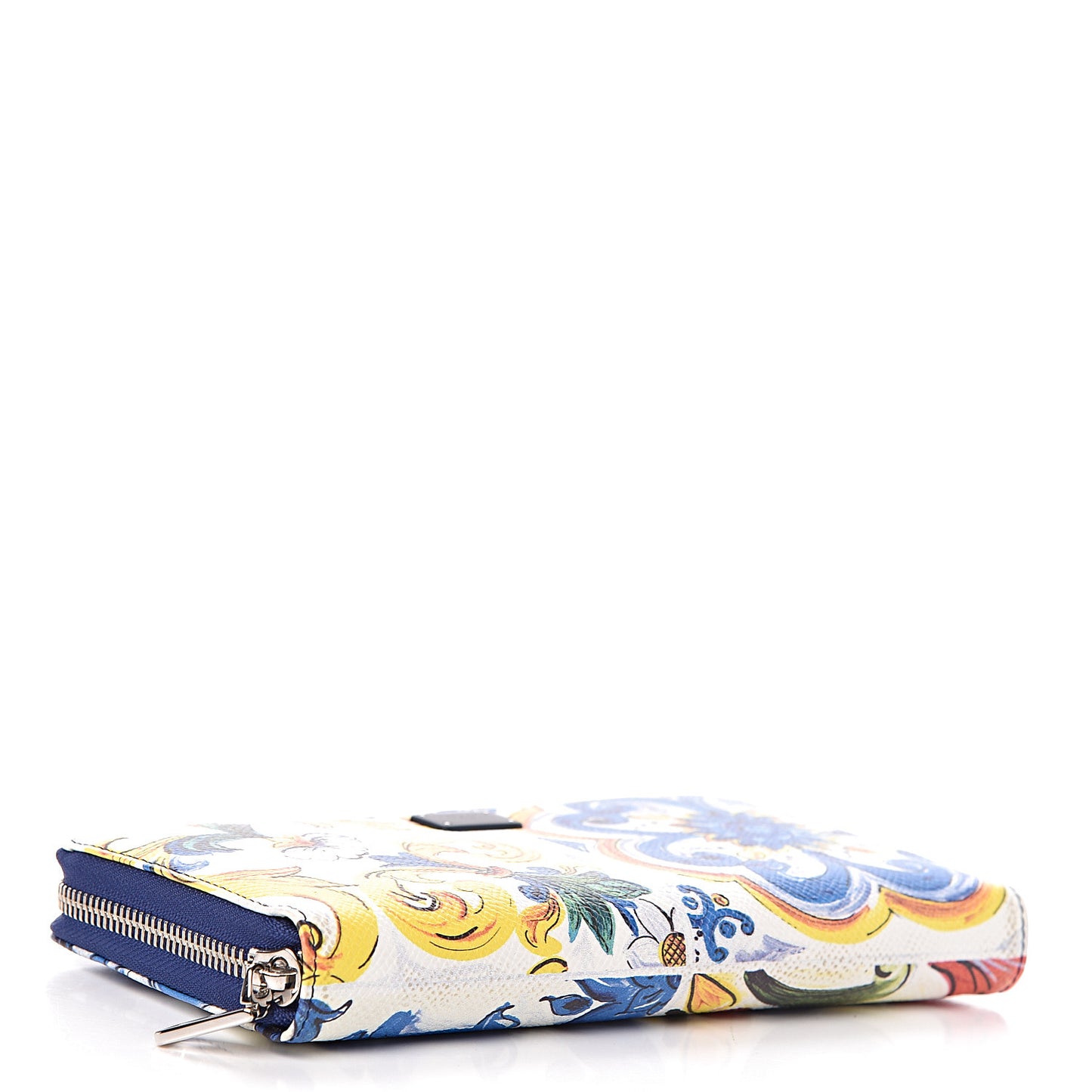 Dauphine Majolica Printed Zip Around Wallet Multicolor
