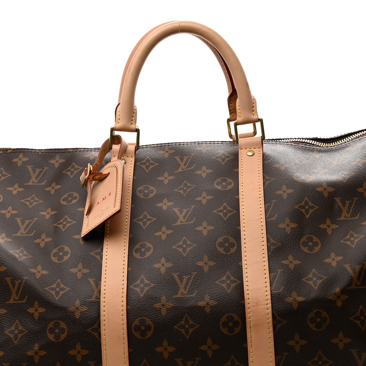Louis Vuitton Monogram Keepall Bandouliere 55 7 of 9