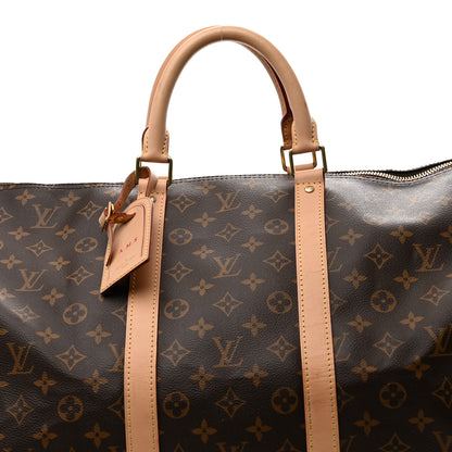 Louis Vuitton Monogram Keepall Bandouliere 55 7 of 9