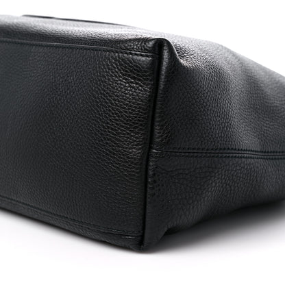 Gucci Pebbled Calfskin Medium Soho Chain Shoulder Bag Black 9 of 9