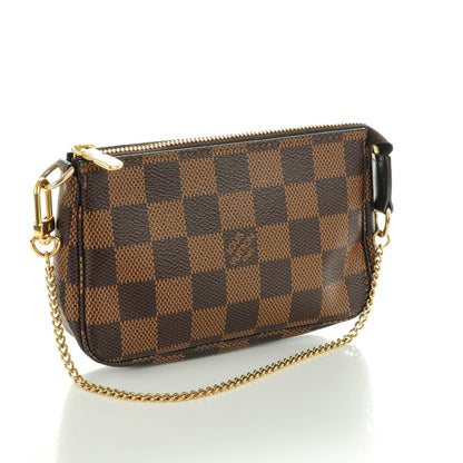 Louis Vuitton Damier Ebene Mini Pochette Accessories 3 of 7