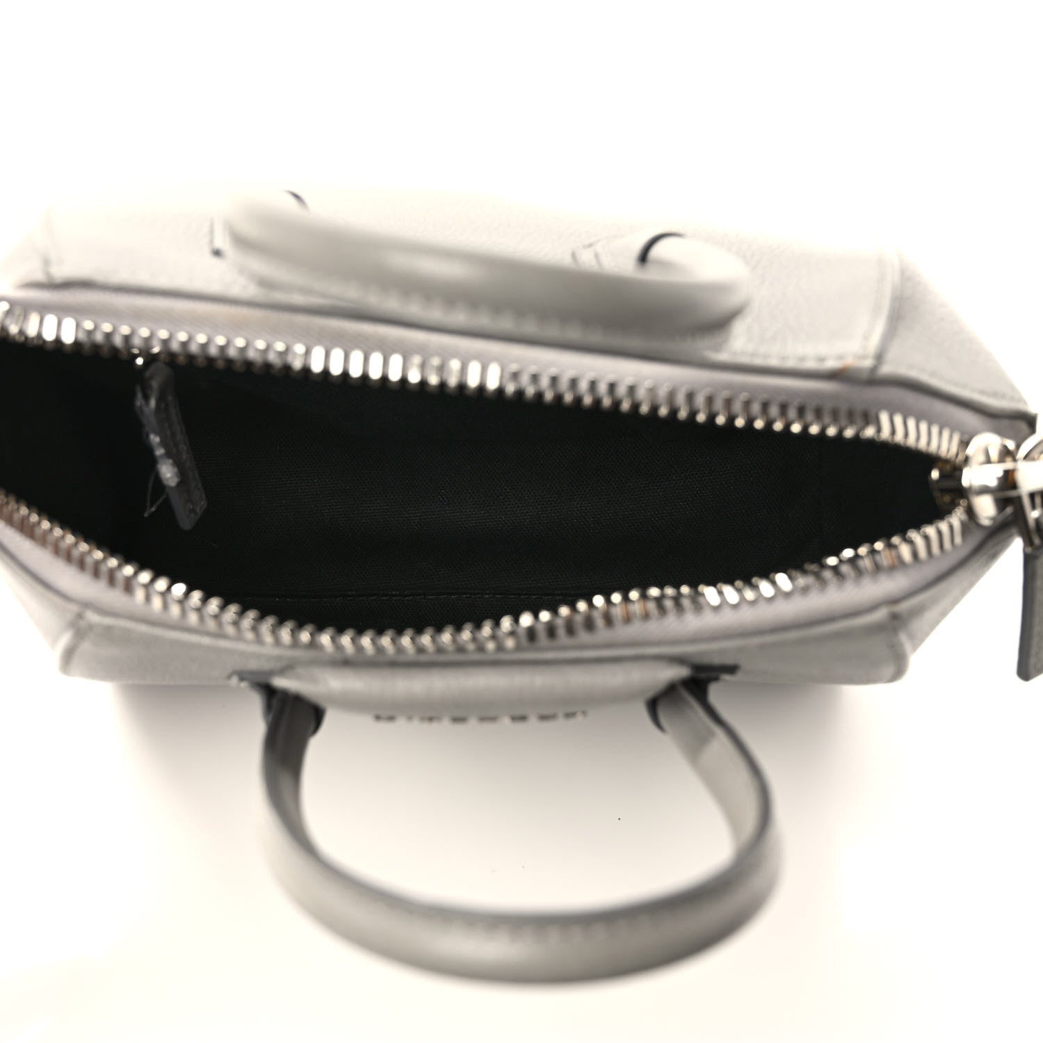 Givenchy Sugar Goatskin Mini Antigona Pearl Grey 5 of 9
