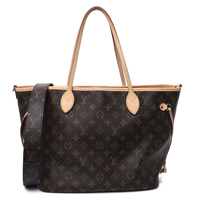 Louis Vuitton Monogram Inside Out Neverfull Bandouliere MM Rose Pondichery 1 of 15
