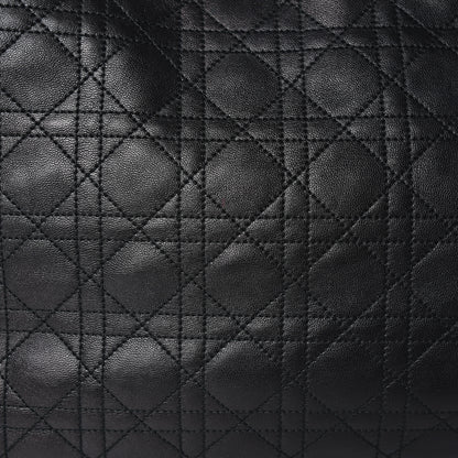 Christian Dior Lambskin Cannage Large Dior Soft Shopping Tote Black 12 of 20