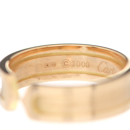 Cartier 18K Yellow Gold 6.5mm C De Cartier Ring 61 9.5 5 of 6
