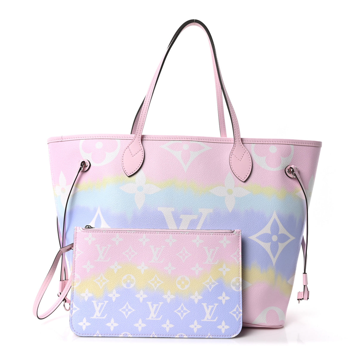 Louis Vuitton Monogram Escale Neverfull MM Pastel 4 of 18