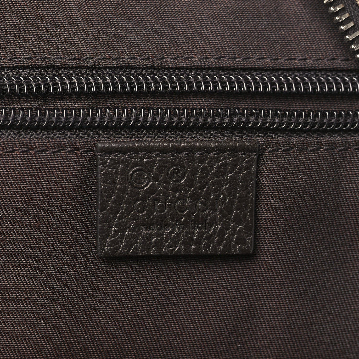Gucci Monogram Travel Backpack Dark Brown 6 of 10