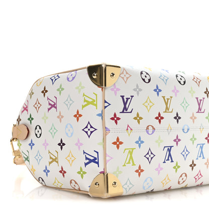 Louis Vuitton LV X TM Monogram Multicolor Speedy Soft 30 White 7 of 9