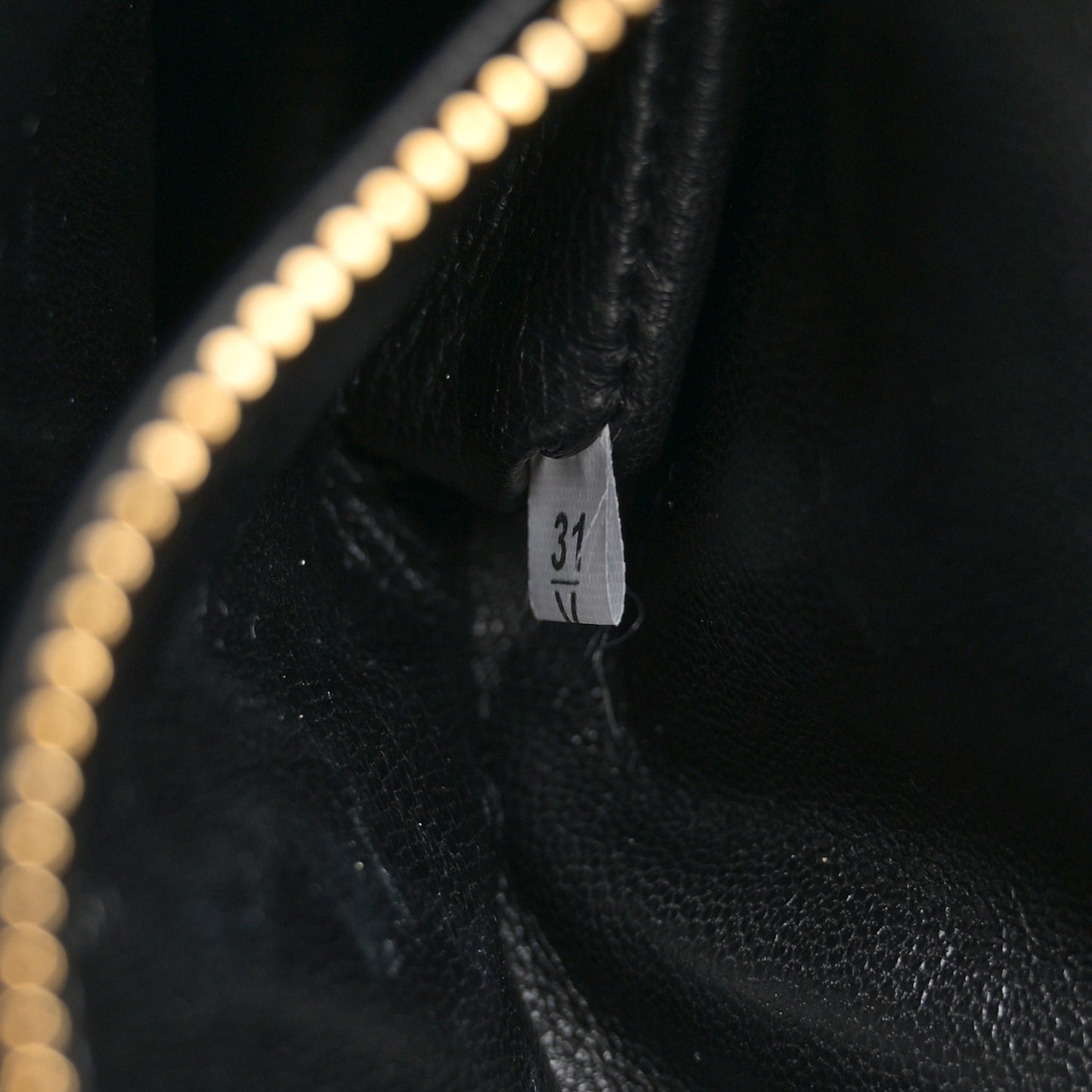 Calfskin Soft Sound Charms Shoulder Bag Black