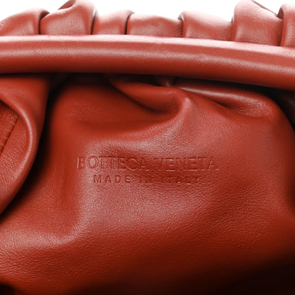 Bottega Veneta Smooth Butter Calf The Pouch Oversized Clutch Rust 6 of 11