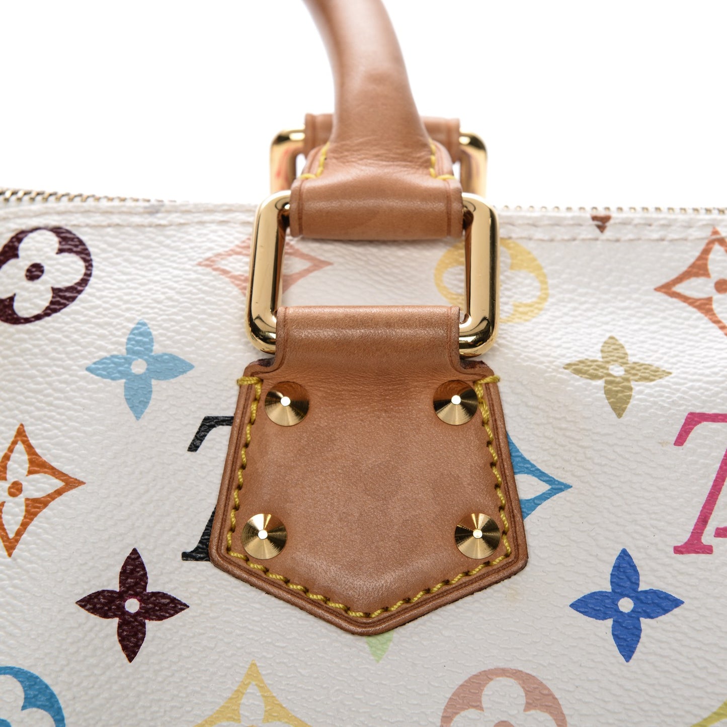 Monogram Multicolor Speedy 30 White