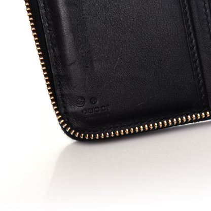 Gucci Soft Microguccissima Zip Around Organizer Wallet Black 6 of 9