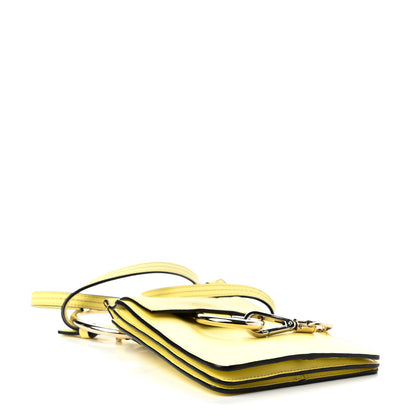 Chloe Suede Calfskin Mini Faye Bracelet Bag Lemonade 4 of 9