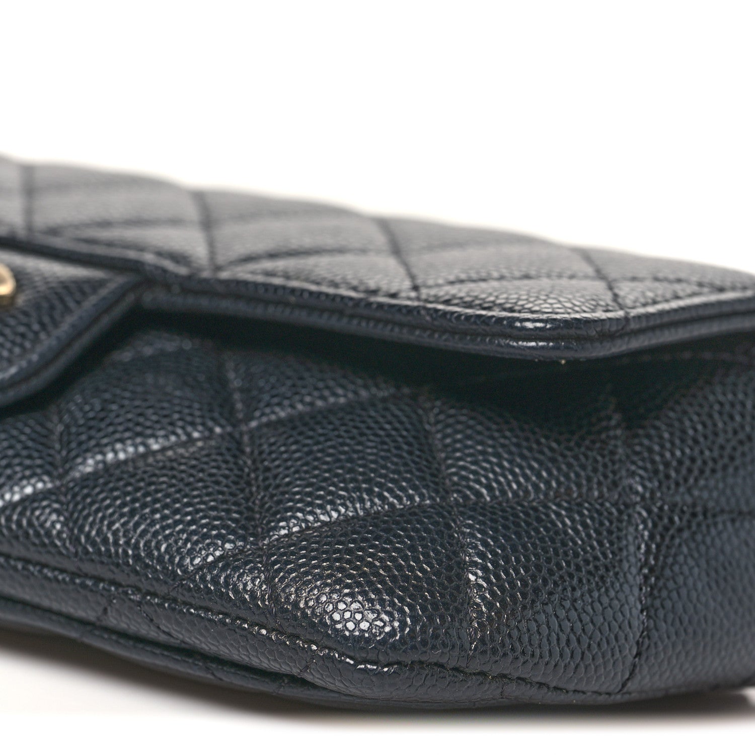 Chanel Caviar Quilted Glasses Case With Chain Black 11 of 11
