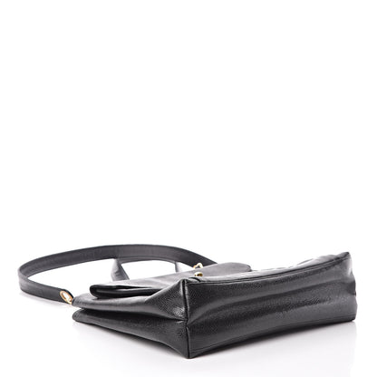 Chanel Caviar Flap Shoulder Bag Black 4 of 10