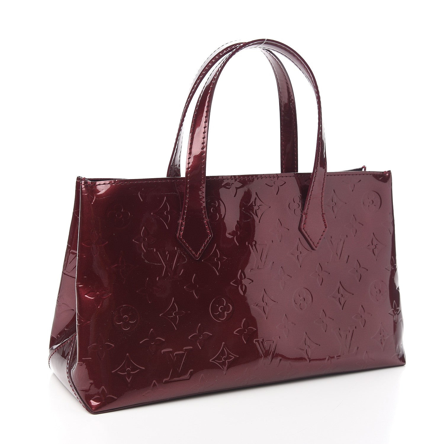 Louis Vuitton Vernis Wilshire PM Rouge Fauviste 2 of 8