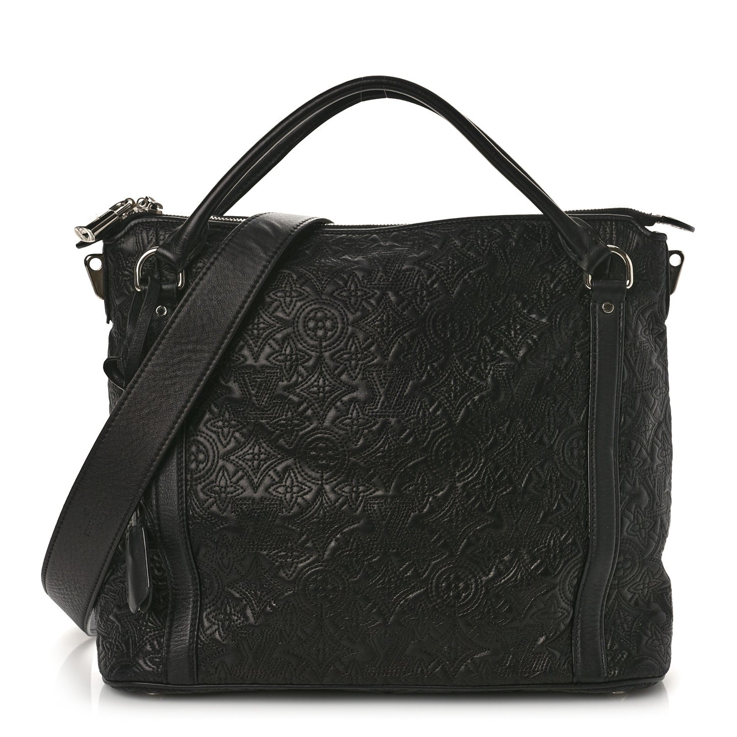 Monogram Lambskin Antheia IXIA PM Black