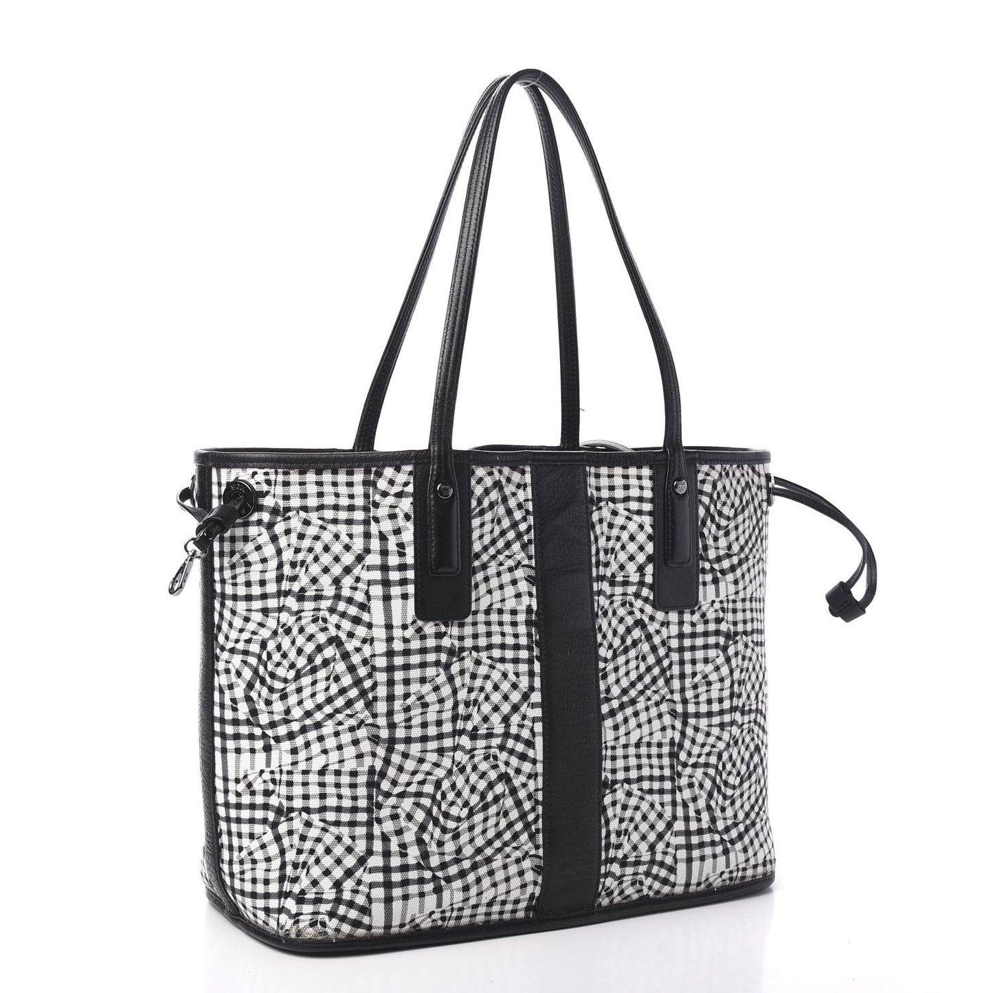 Visetos Medium Liz Reversible Shopper Tote Black