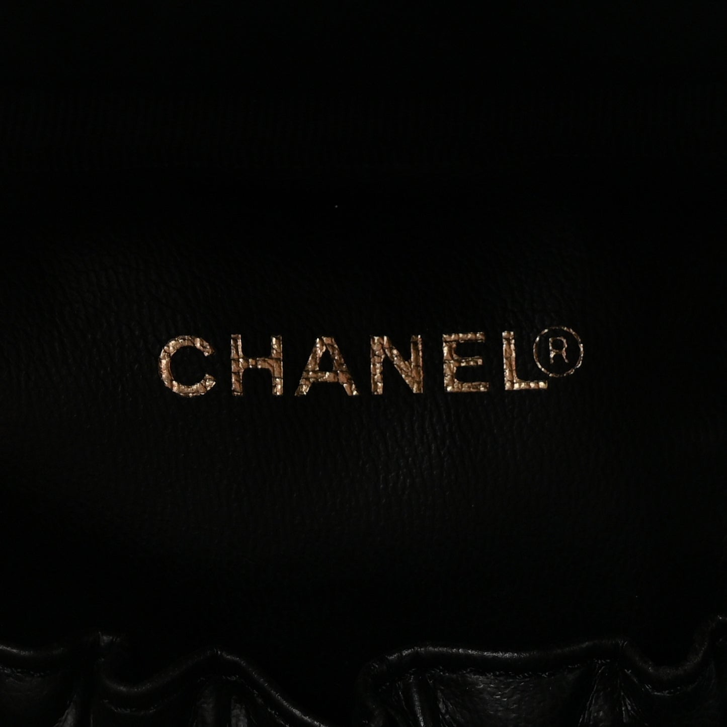Patent Timeless Vanity Cosmetic Case Black