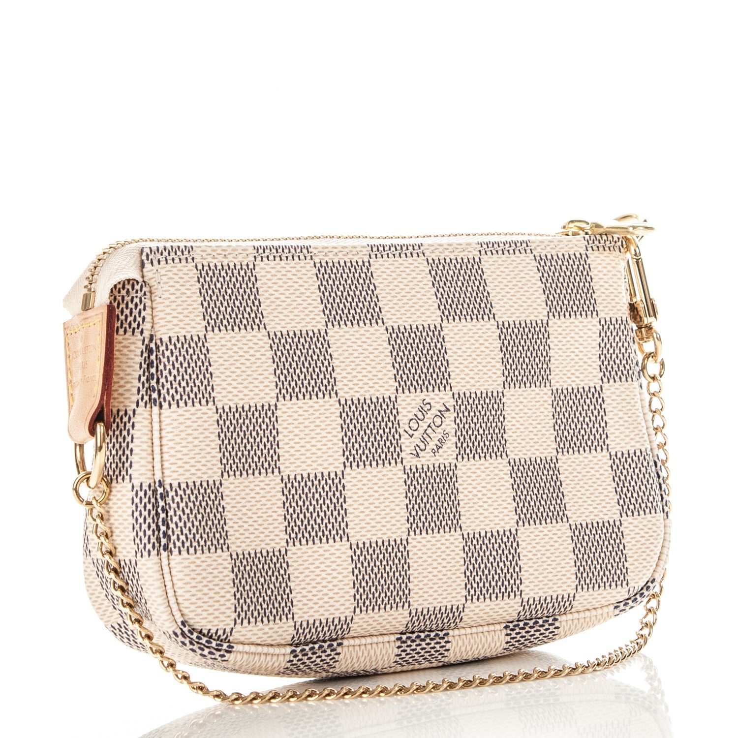 Louis Vuitton Damier Azur Mini Pochette Accessories 3 of 7