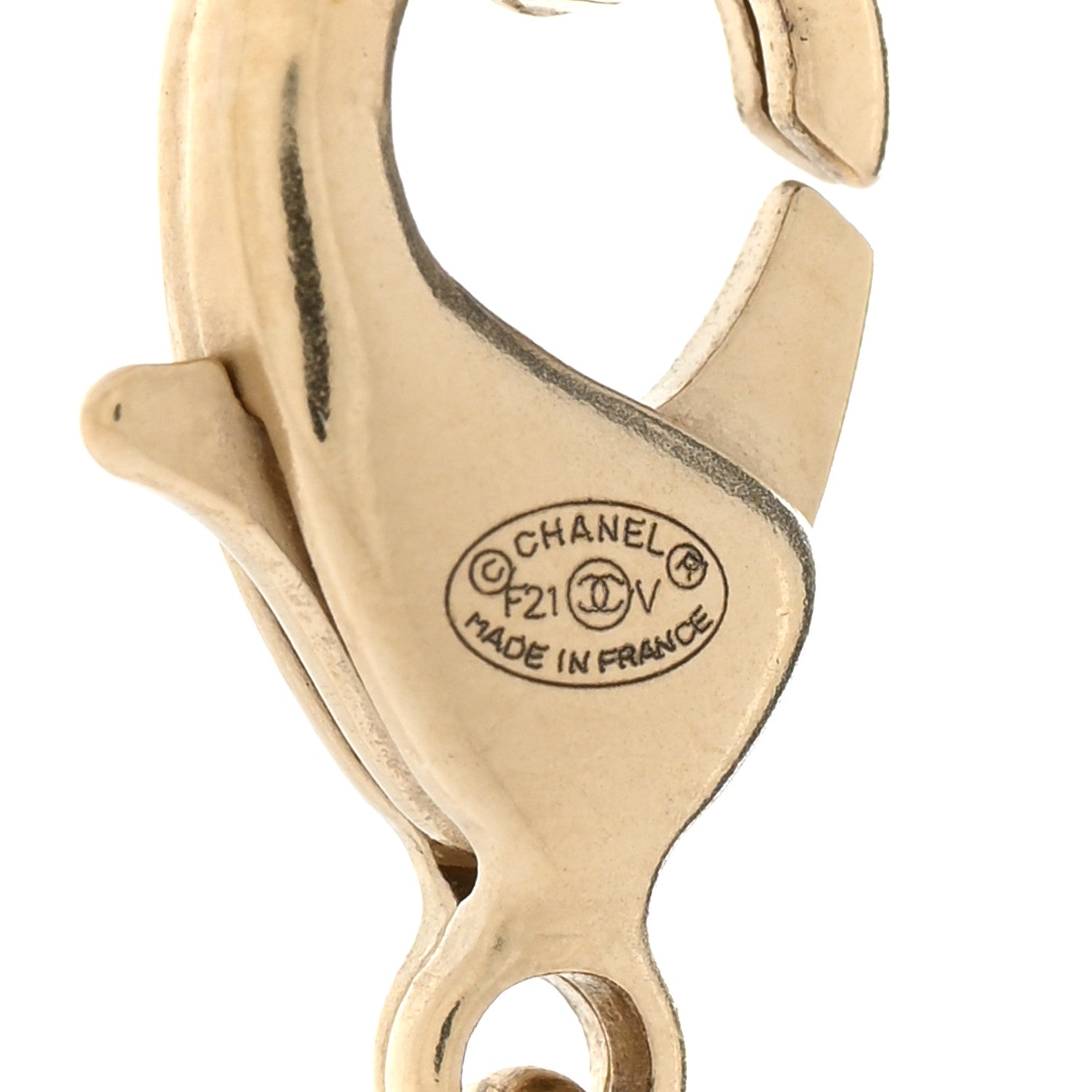 Chanel Pearl CC 100th Anniversary Necklace Light Gold 6 of 7