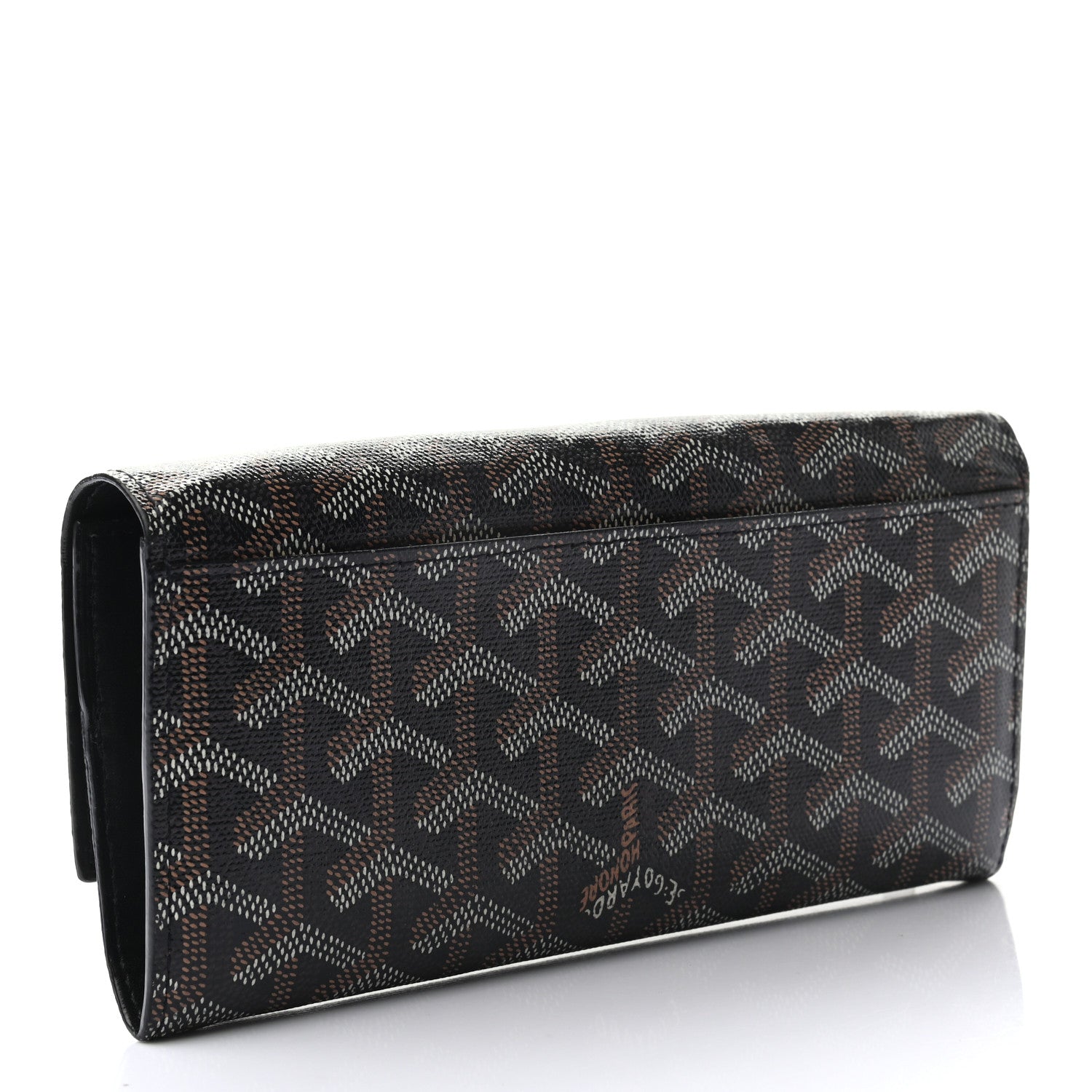 Goyard Goyardine Varenne Long Wallet Black 3 of 7