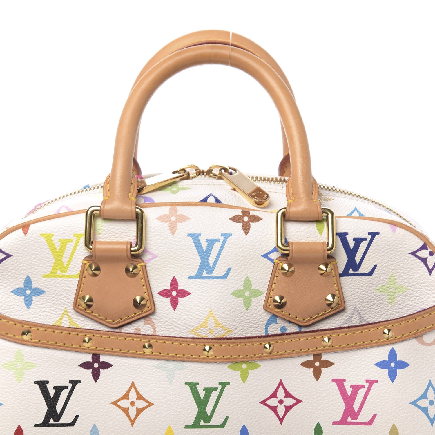 Louis Vuitton Monogram Multicolor Trouville White 8 of 11