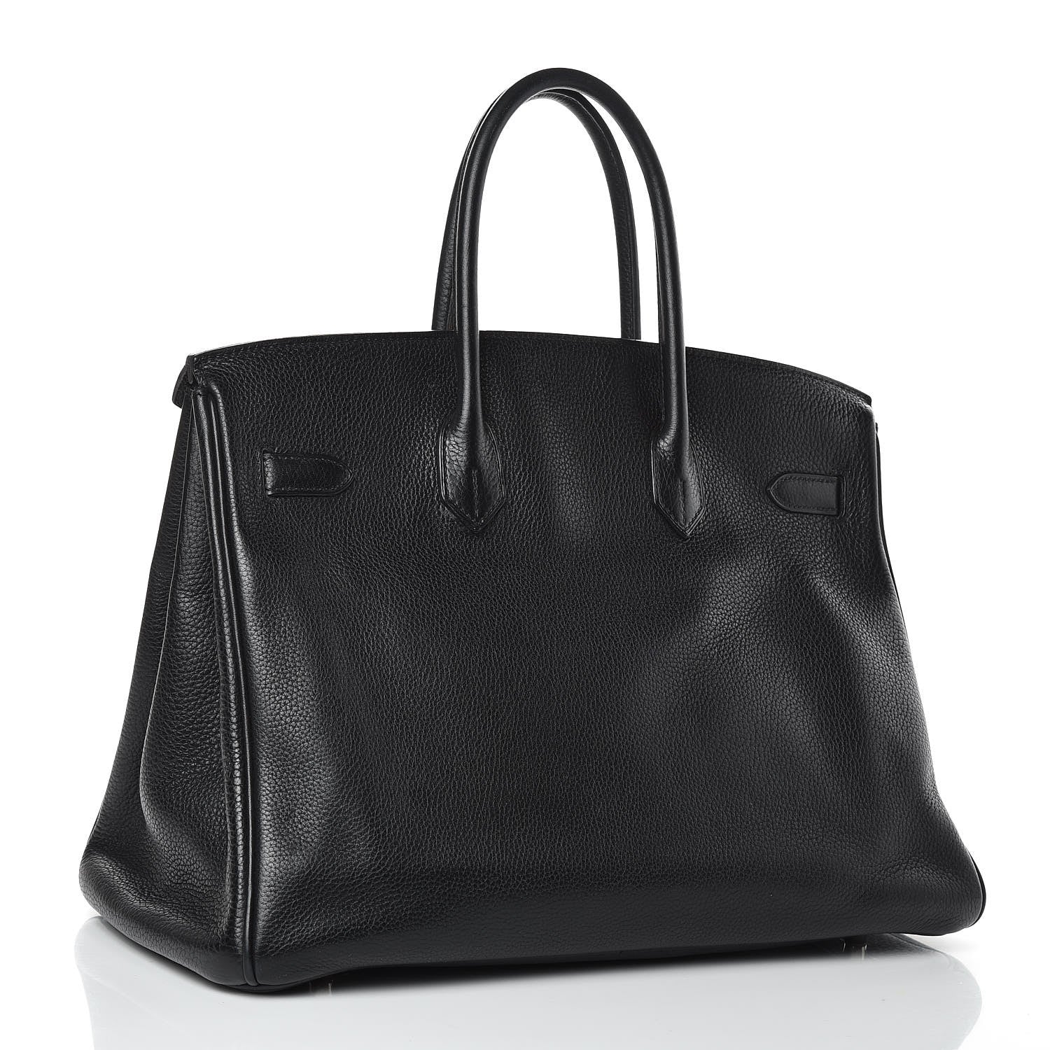 Hermes Taurillon Clemence Birkin 35 Black 4 of 33