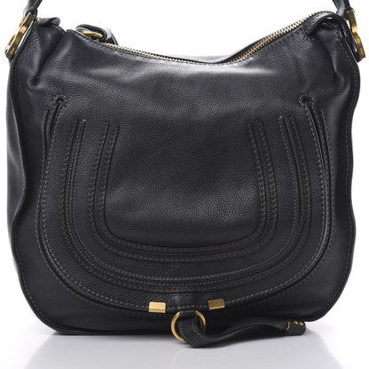 Chloe Calfskin Medium Marcie Hobo Black 8 of 12