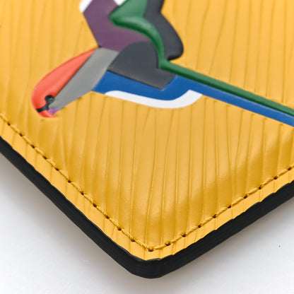Louis Vuitton Epi Early Bird Card Holder Jonquille 7 of 9