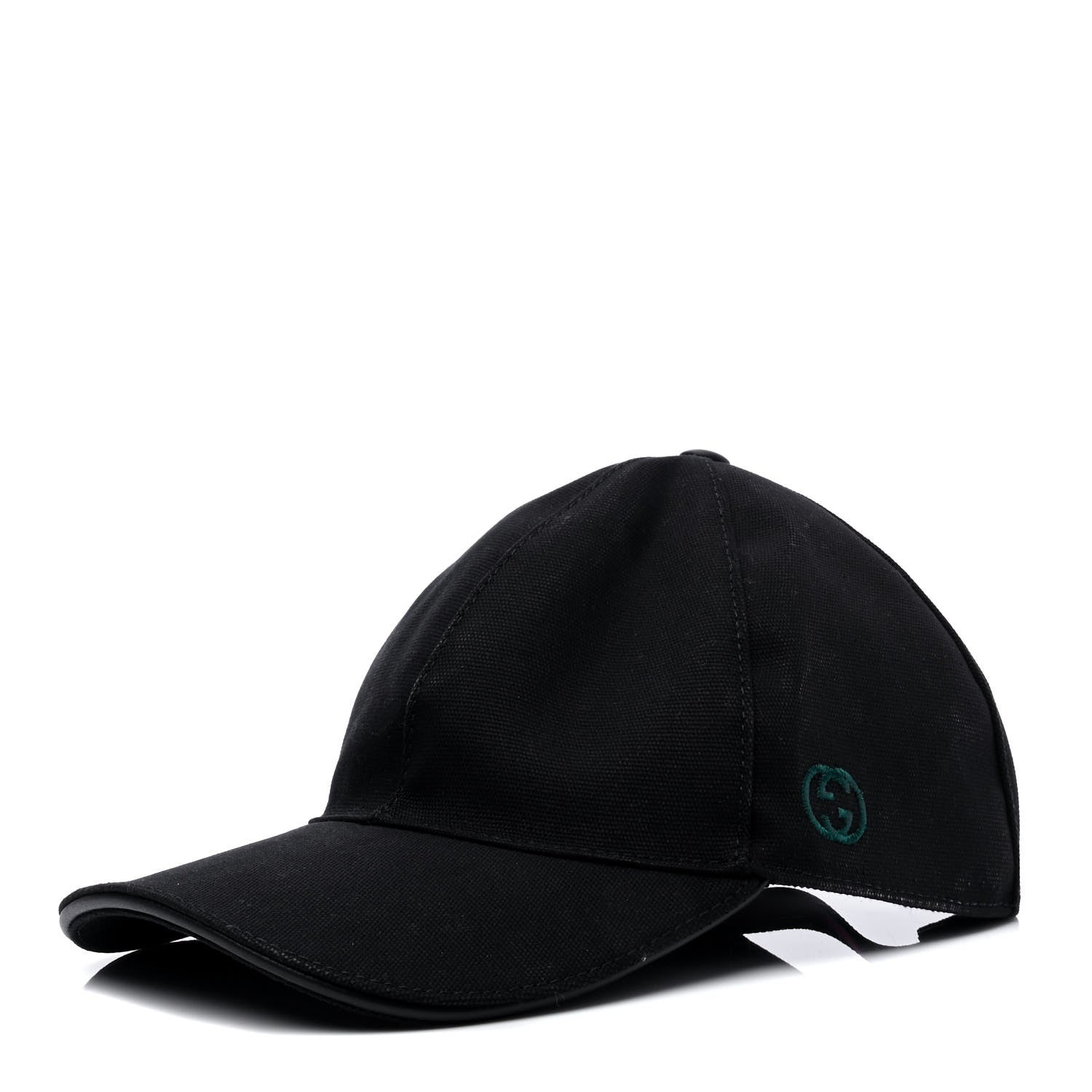 Gucci Cotton Web Baseball Hat L Black 1 of 6