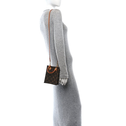 Louis Vuitton Monogram Petit Sac Plat 2 of 10