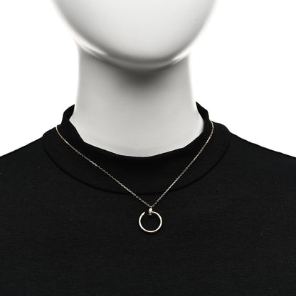 Cartier 18K Yellow Gold Diamond Juste Un Clou Pendant Necklace 2 of 5