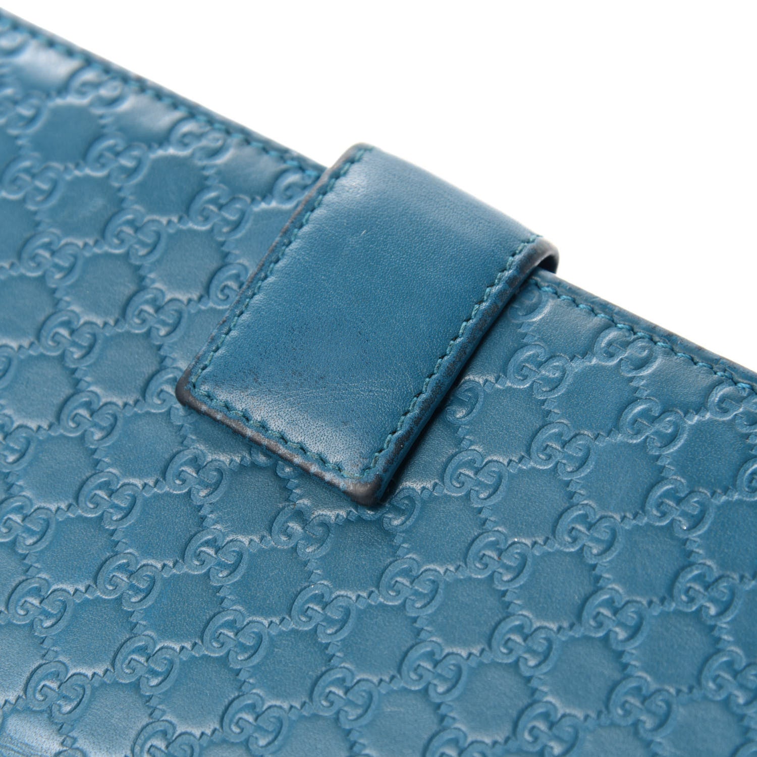 Gucci Microguccissima Continental Flap Wallet Deep Cobalt 8 of 8