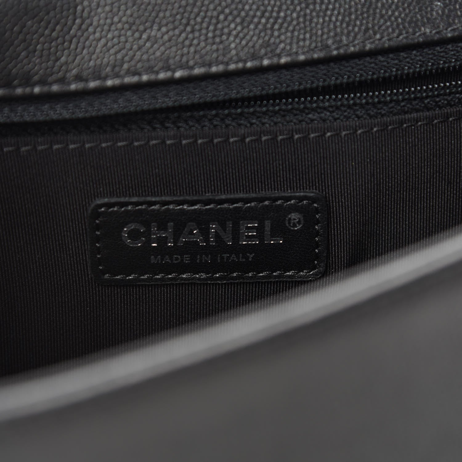 Chanel Caviar Quilted New Medium Boy Flap So Black 8 of 11