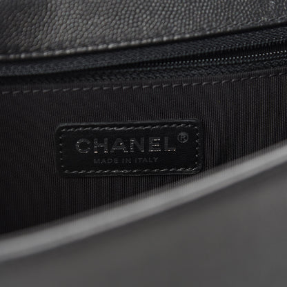 Chanel Caviar Quilted New Medium Boy Flap So Black 8 of 11