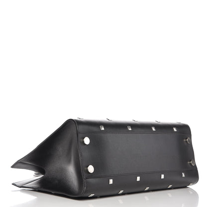 Jimmy Choo Calfskin Studded Riley Tote Black 4 of 11