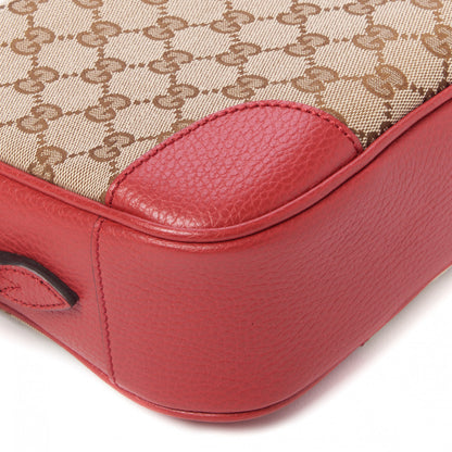Gucci Monogram Mini Bree Messenger Bag Red 6 of 9