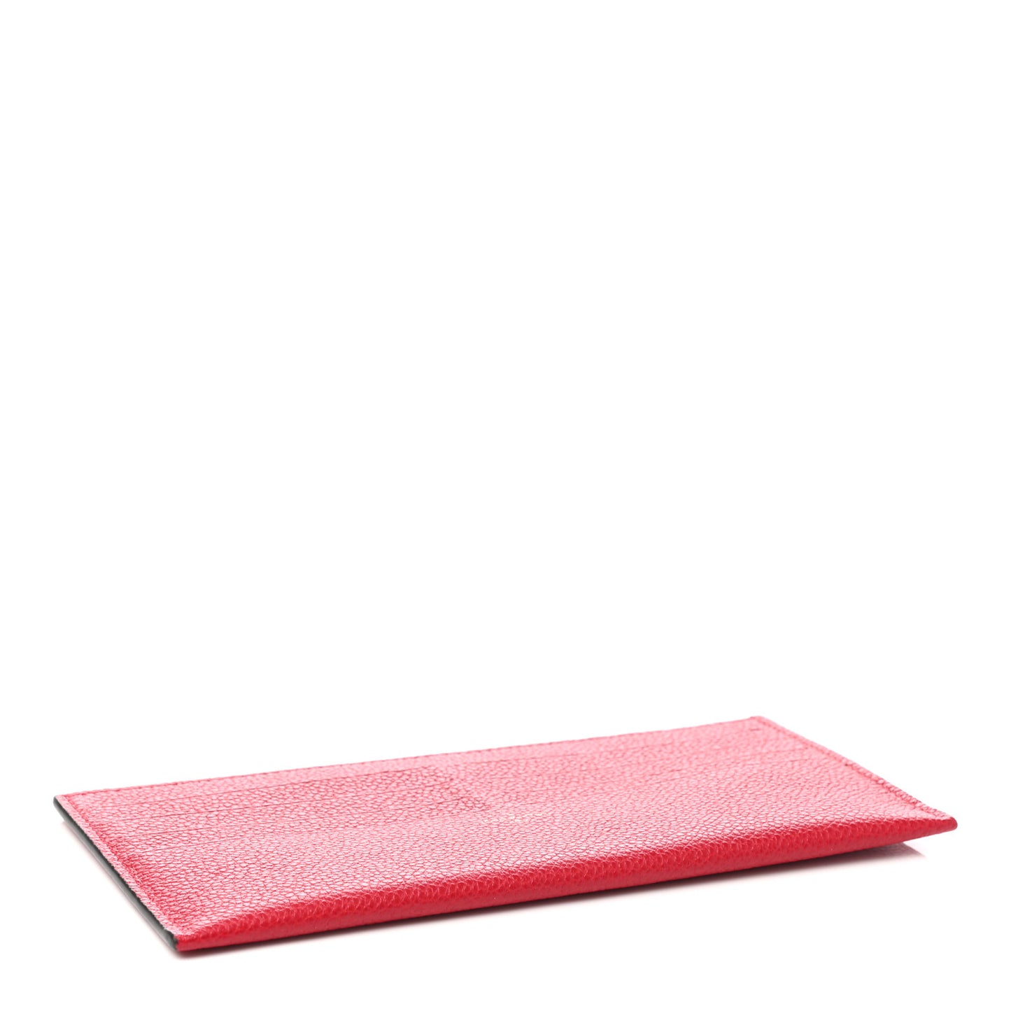 Calfskin Felicie Card Holder Insert Scarlet