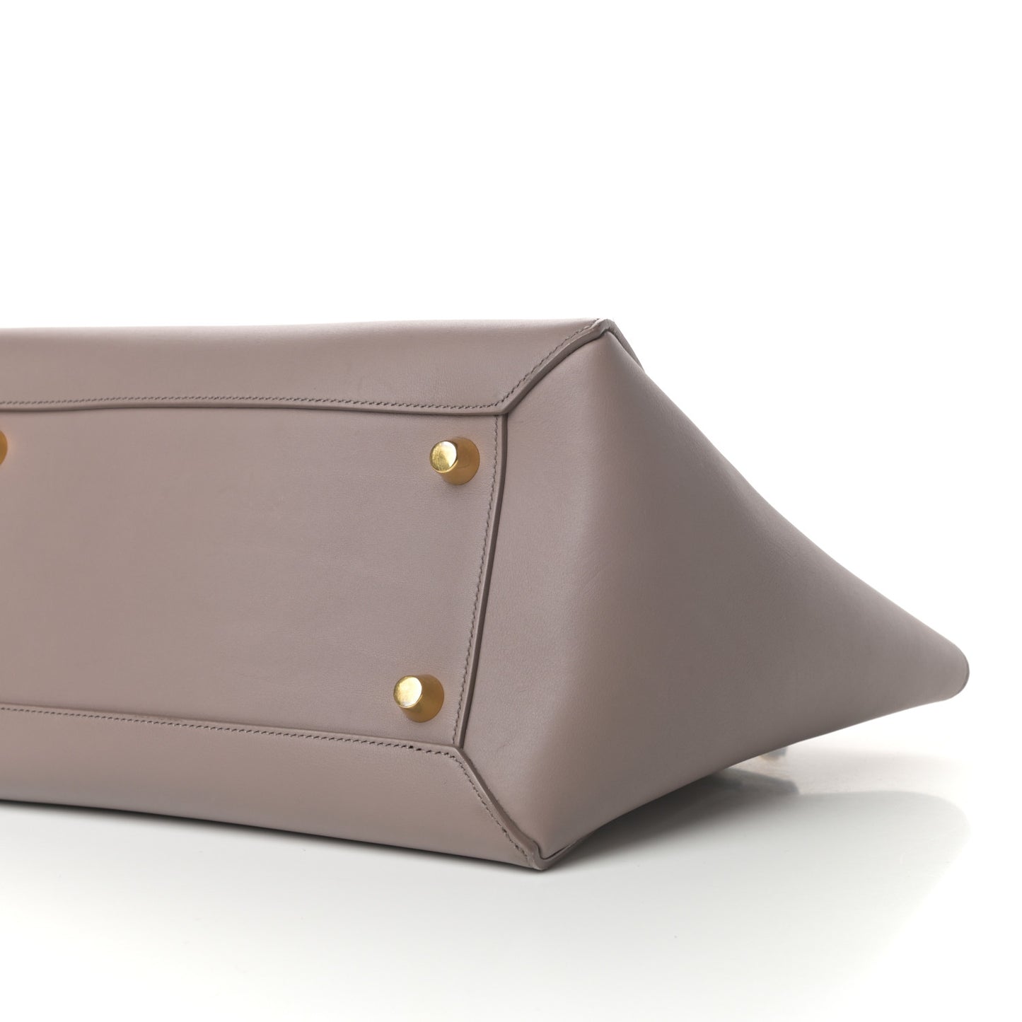 Smooth Calfskin Mini Bi-Color Belt Bag Light Smoke Violet