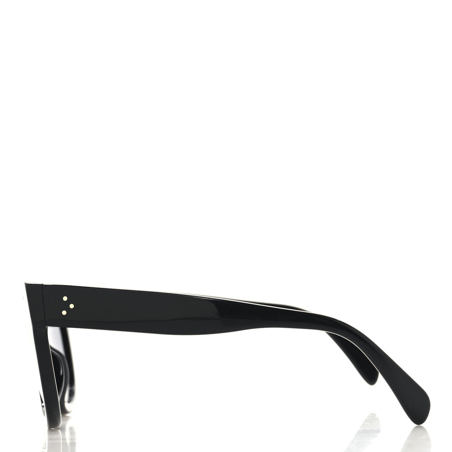 Acetate Aviator Sunglasses CL 40001I Black