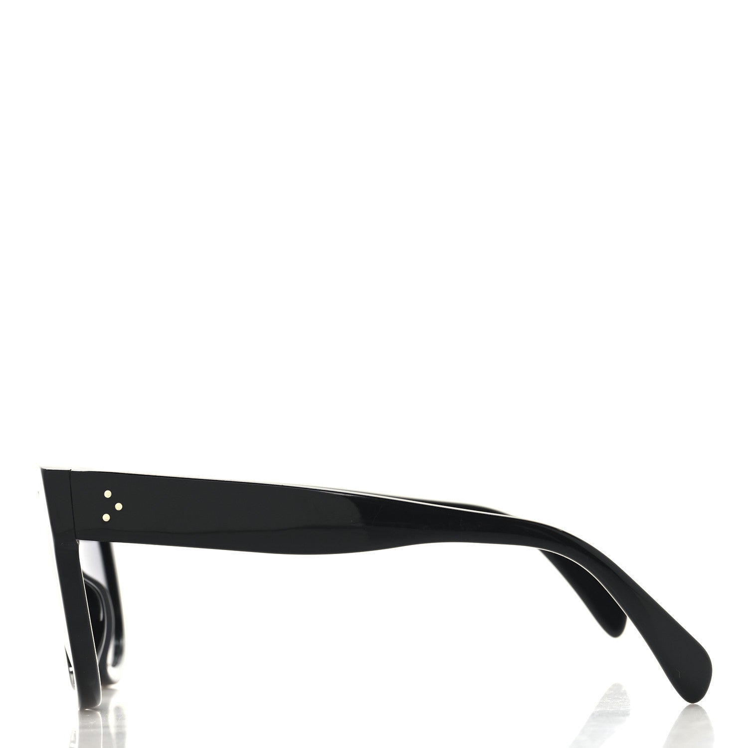 Celine Acetate Aviator Sunglasses CL 40001I Black 3 of 6