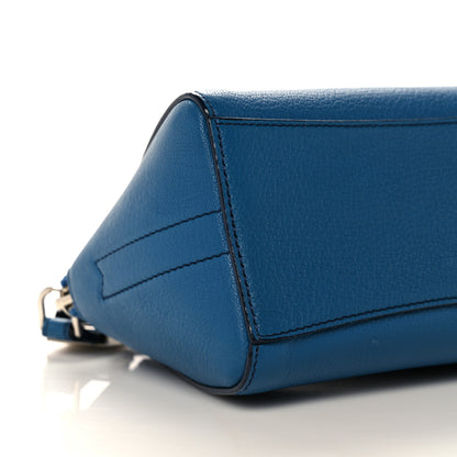Givenchy Sugar Goatskin Small Antigona Beauty Wristlet Electric Blue 8 of 9