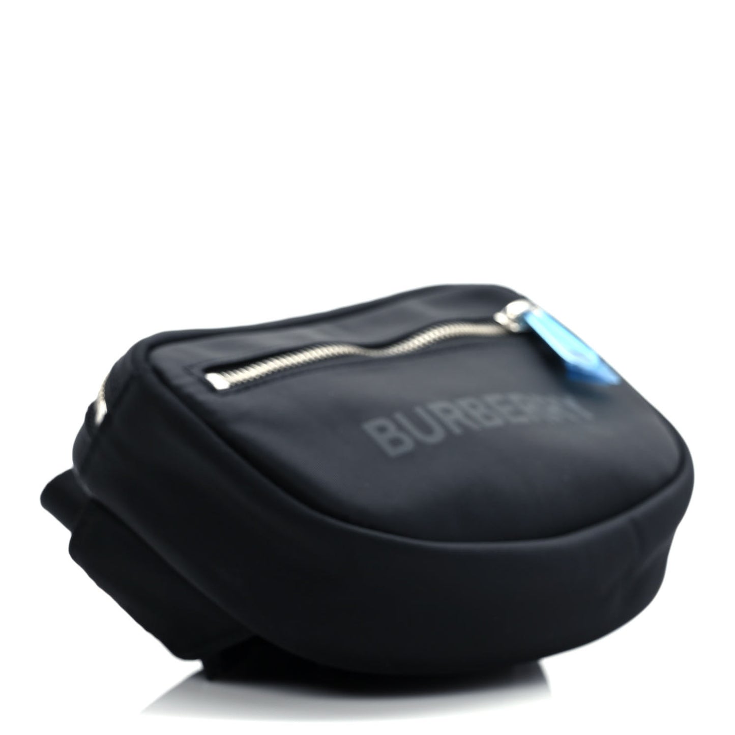 Econyl Logo Print Small Cannon Bum Bag Black