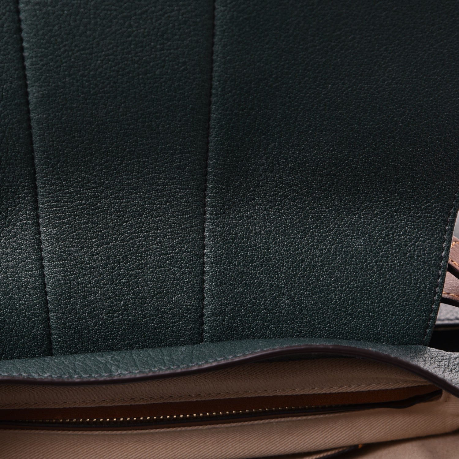 Chloe Lambskin Medium Lexa Shoulder Bag Intense Green 8 of 10