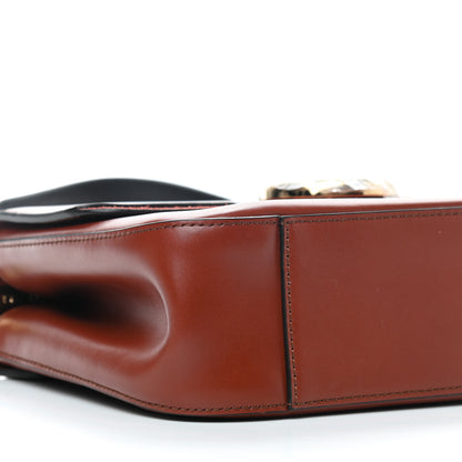 Chloe Calfskin Small C Double Carry Sepia Brown 6 of 10