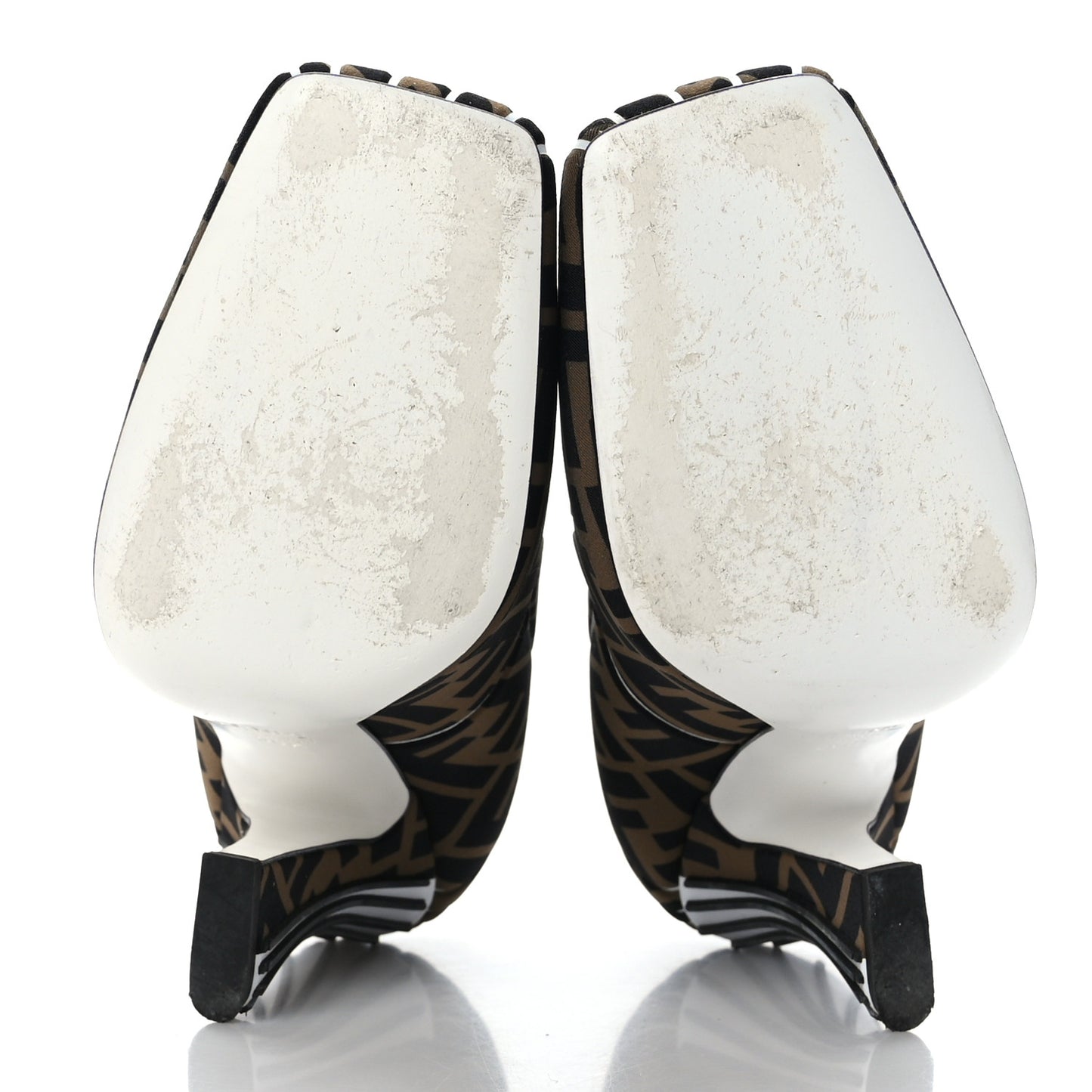 Lycra Film FF FFreedom Decollete Pumps 36.5 Tobacco Moro White