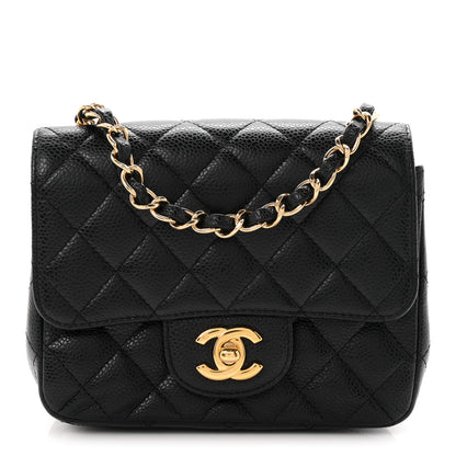 Chanel Caviar Quilted Mini Square Flap Black 1 of 11