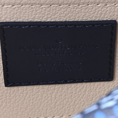 Louis Vuitton Damier Heritage Locker Dopp Kit Blue 6 of 6