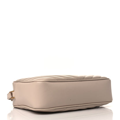 Saint Laurent Calfskin Matelasse Monogram Lou Camera Bag Washed Light Pink 3 of 7